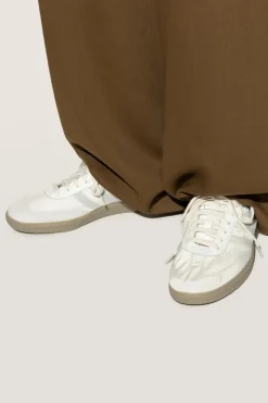 ADIDAS Originals WHITE 'SAMBA DECON' sports shoes