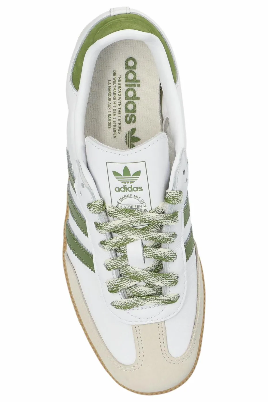 ADIDAS Originals WHITE "SAMBA OG" sports shoes