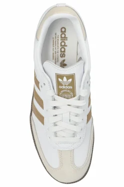 ADIDAS Originals WHITE Sports shoes `SAMBA OG`