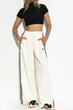 ADIDAS Originals WHITE Sweatpants with logo