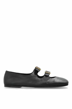 AGL BLACK Ballet Flats Ceramic