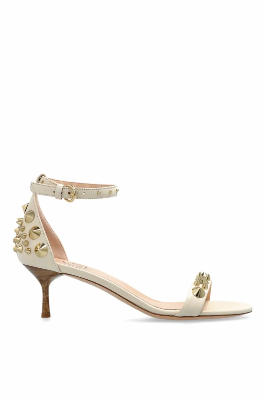 AGL cream Heeled sandals Rocktik