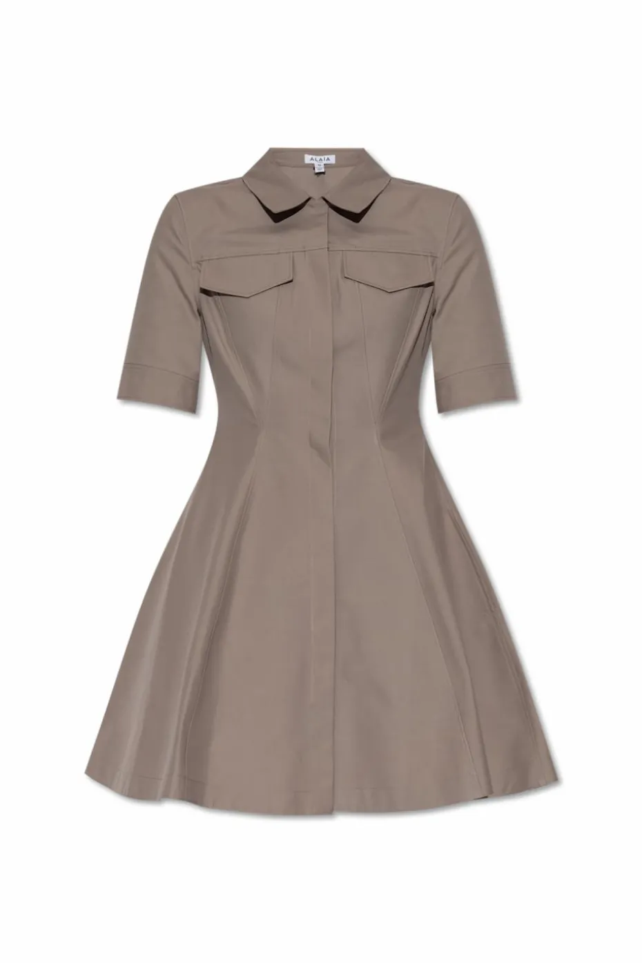 Alaïa beige Cotton dress