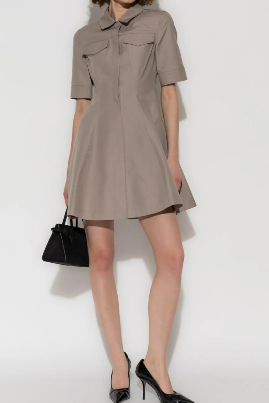 Alaïa beige Cotton dress