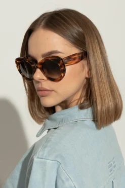 Alaïa beige Sunglasses