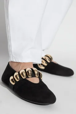 Alaïa BLACK Ballet Flats "Jewel"