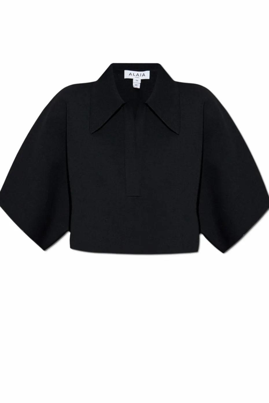 Alaïa BLACK Crop top