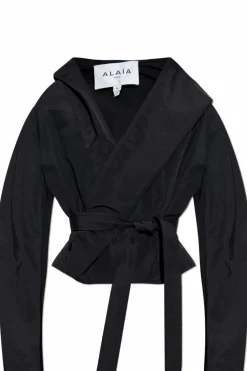 Alaïa BLACK Hooded Jacket