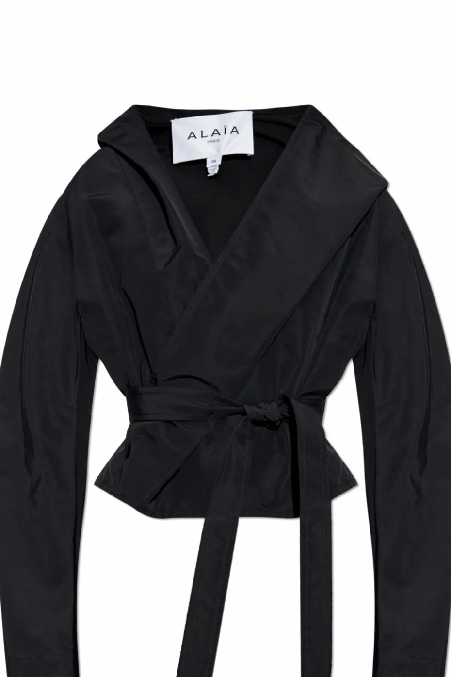 Alaïa BLACK Hooded Jacket