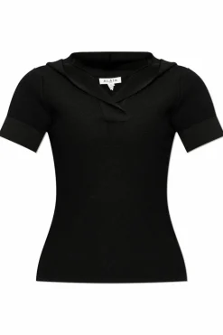 Alaïa BLACK Hooded top