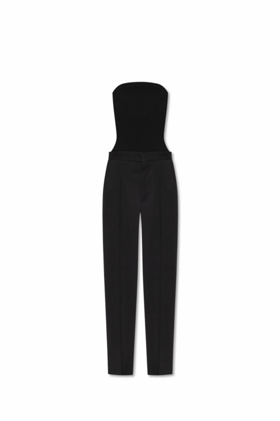 Alaïa BLACK Jumpsuit with exposed shoulders