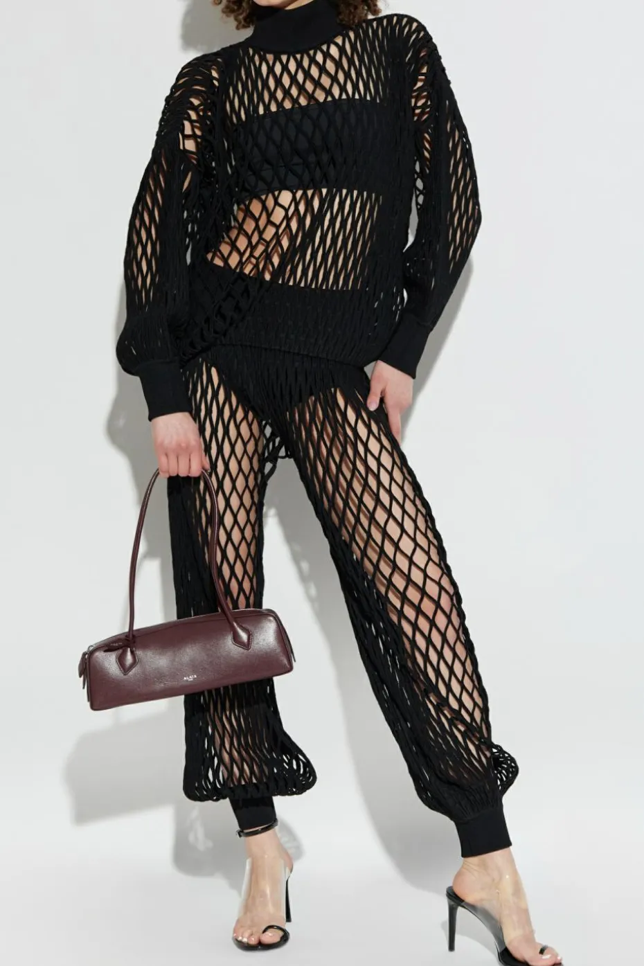 Alaïa BLACK Lace Pants