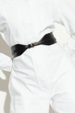 Alaïa BLACK Leather belt