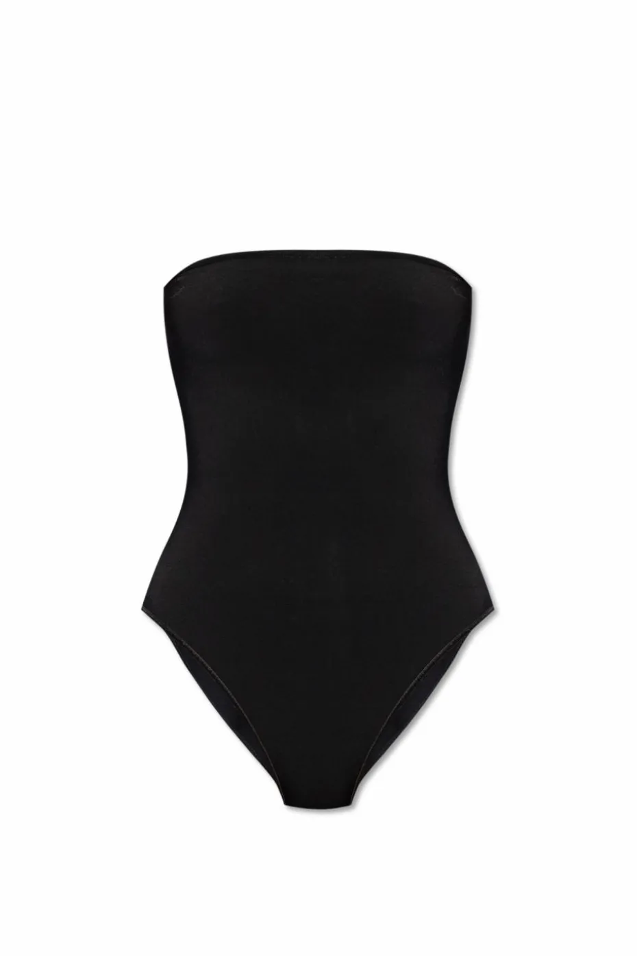 Alaïa BLACK Off-shoulder bodysuit