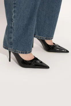 Alaïa BLACK Patent leather stilettos