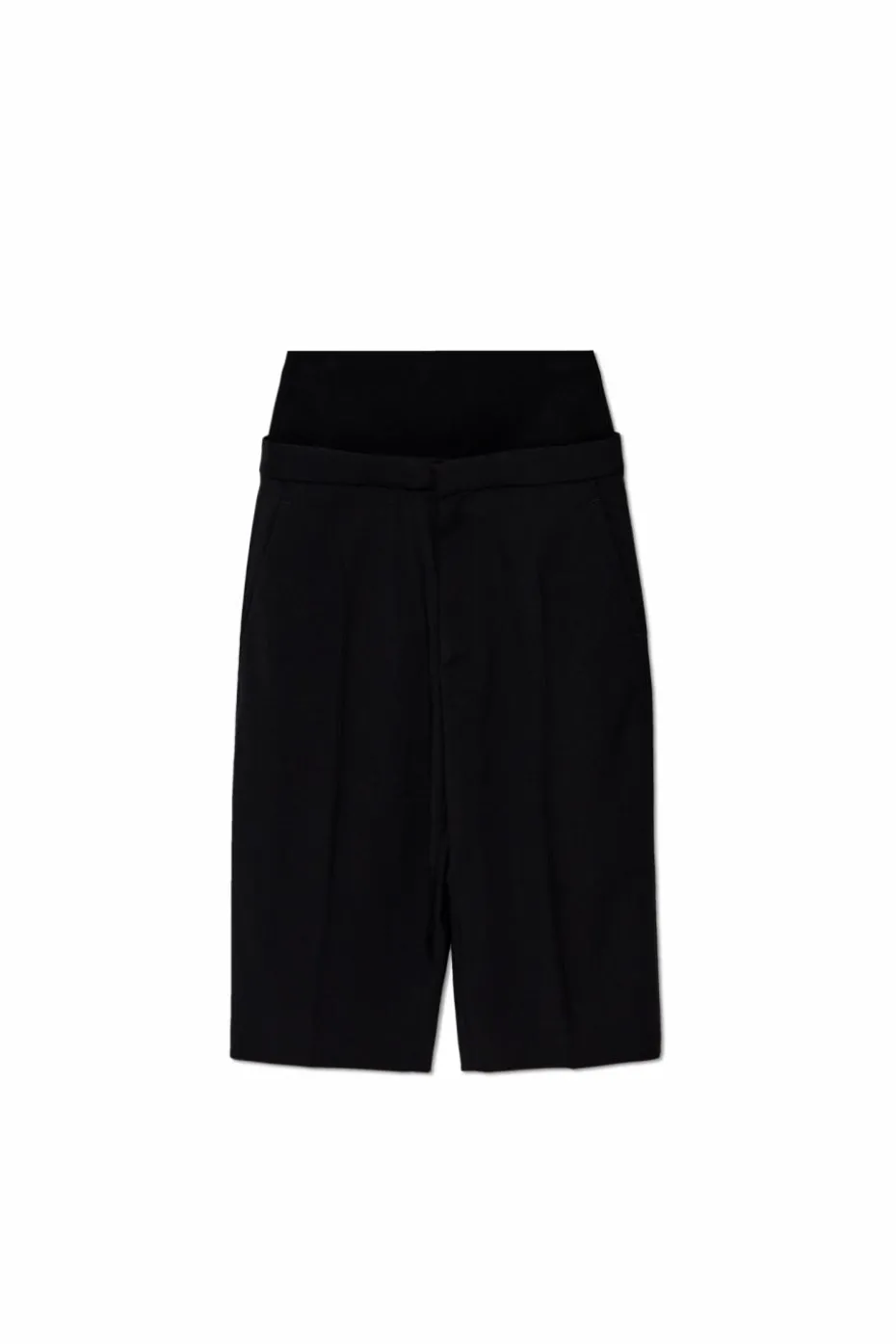 Alaïa BLACK Pleated shorts