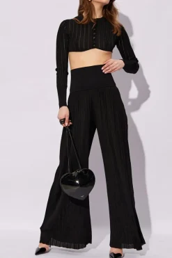 Alaïa BLACK Short cardigan