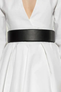 Alaïa BLACK Stiffened waist belt