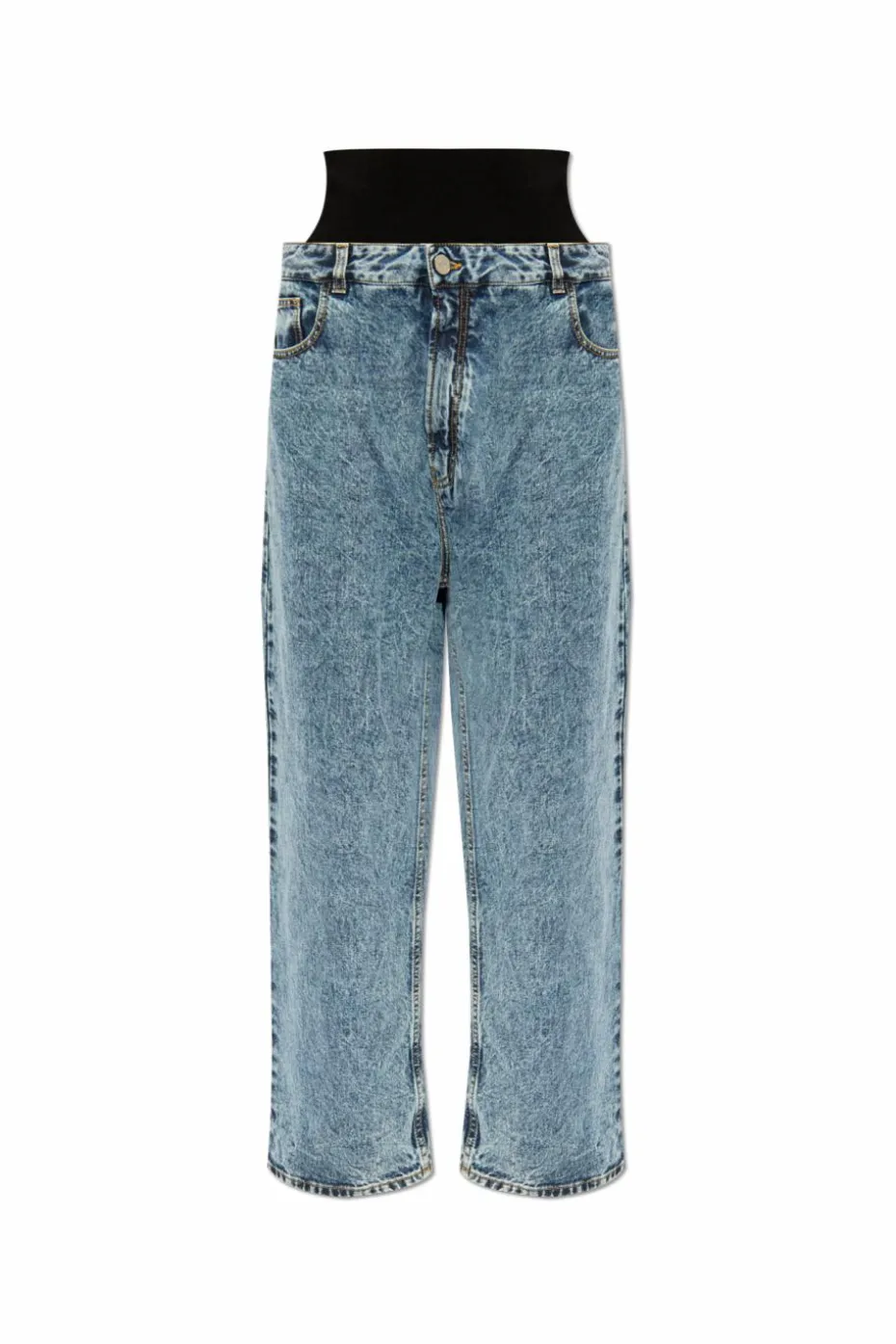 Alaïa BLUE High-Waisted Jeans