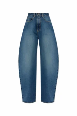 Alaïa BLUE Loose fit jeans