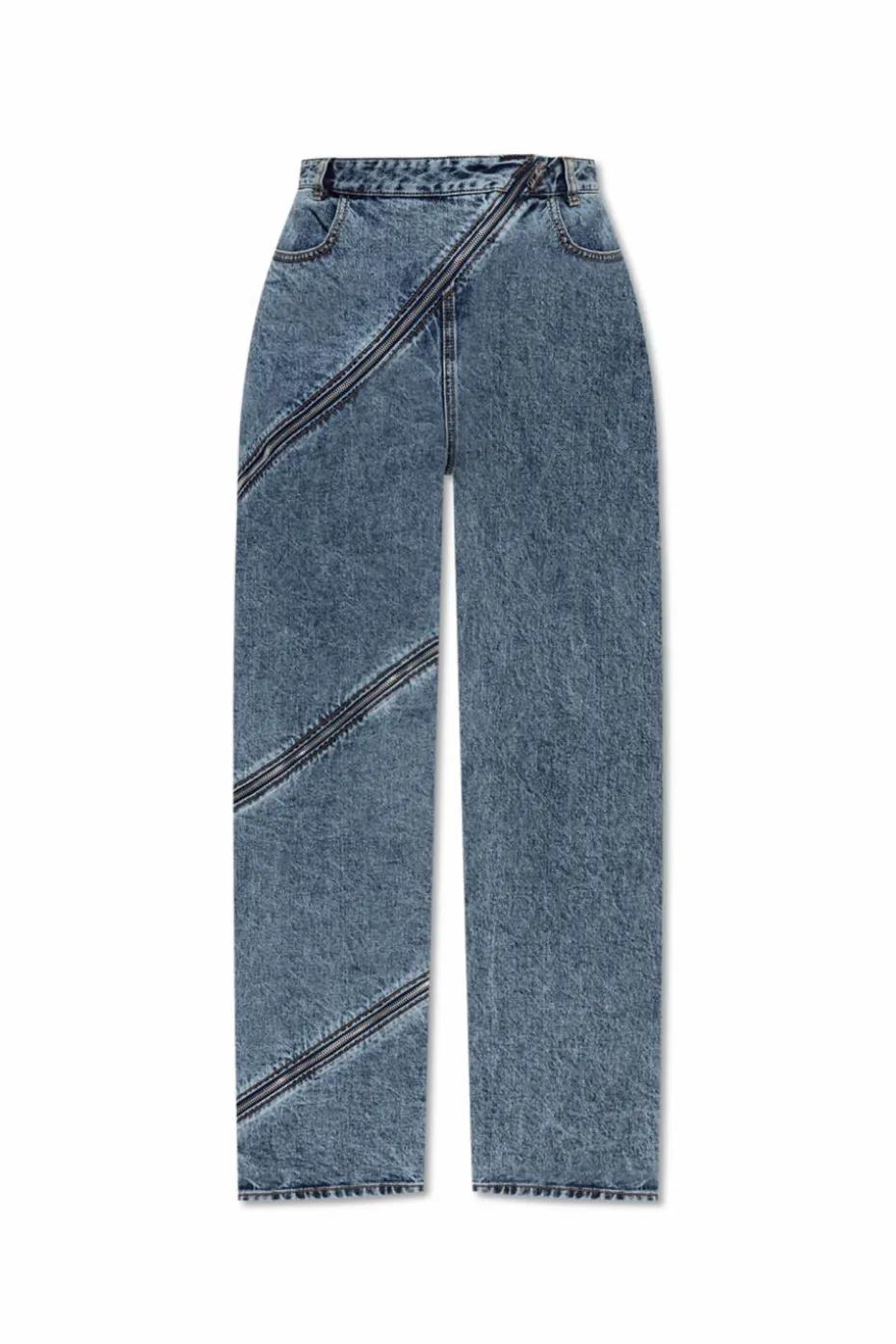 Alaïa BLUE "Spiral" jeans