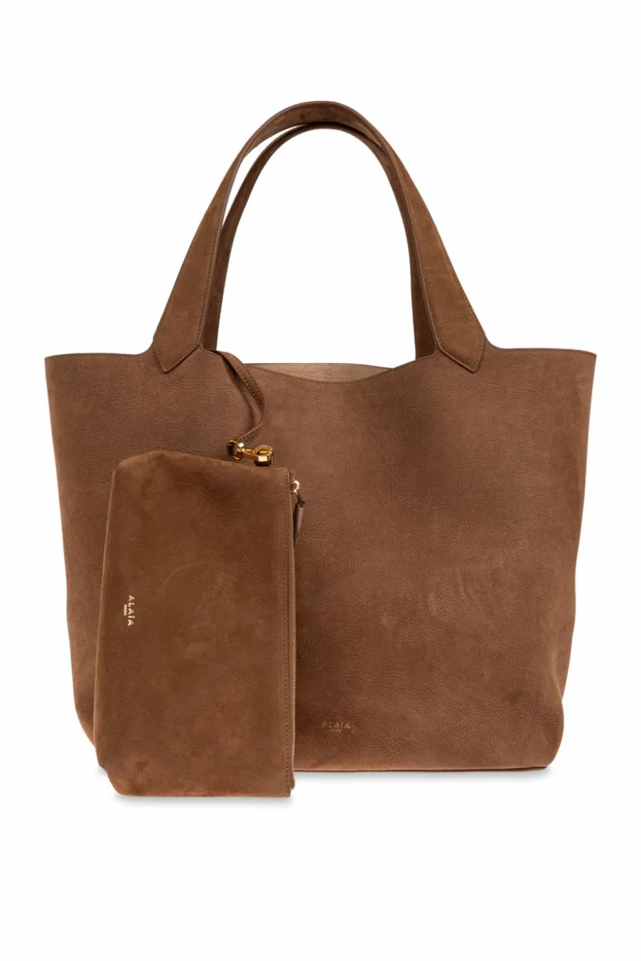 Alaïa BROWN "Le Cabas" shopper bag