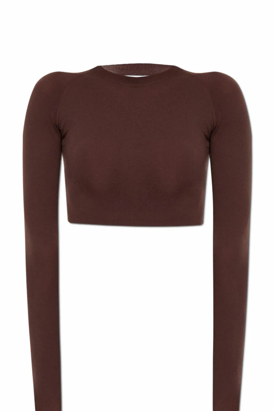 Alaïa BROWN Long sleeve top