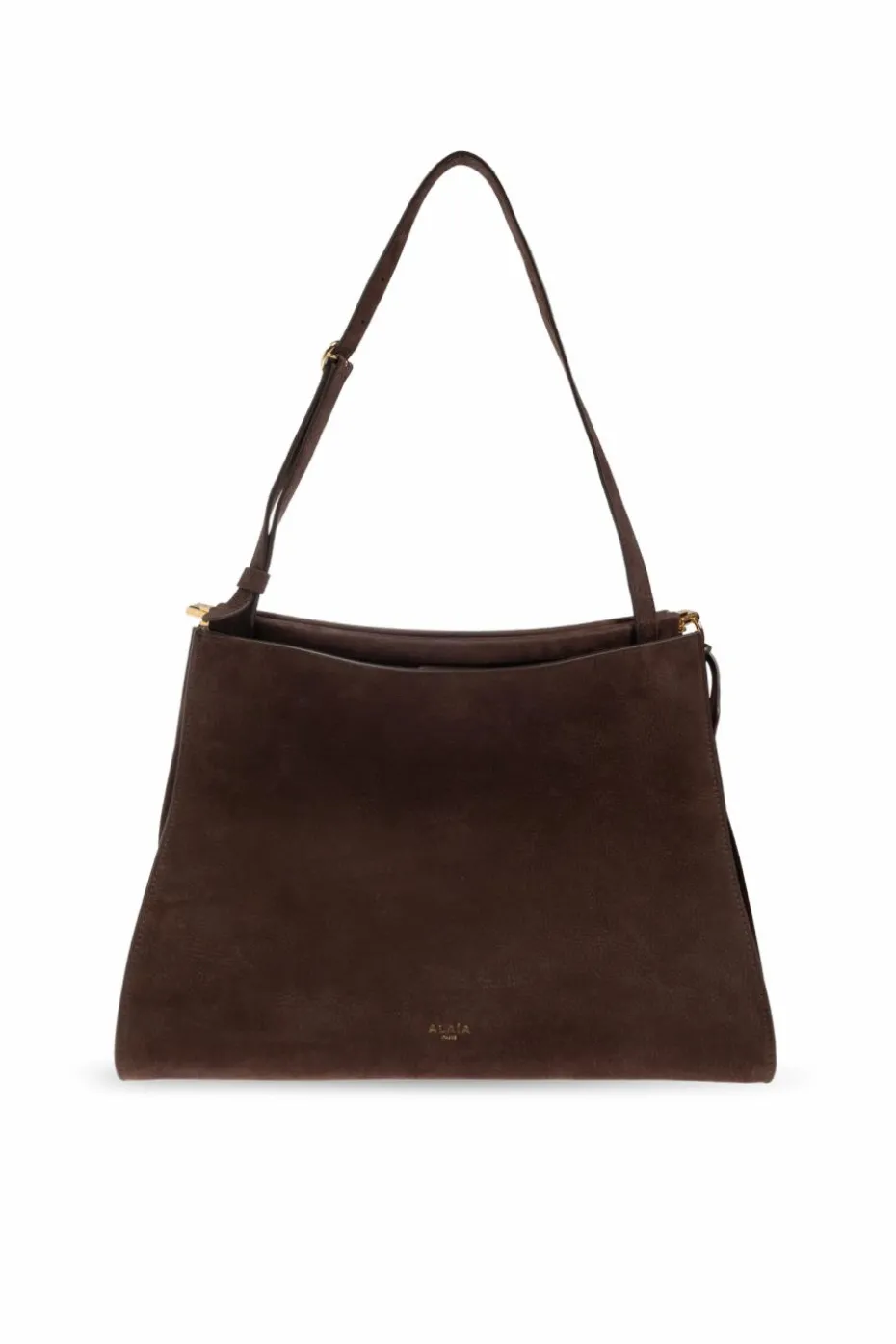 Alaïa BROWN Shoulder bag "Le Click Medium"