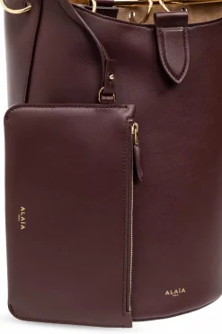 Alaïa BURGUNDY Handbag 'Ring'