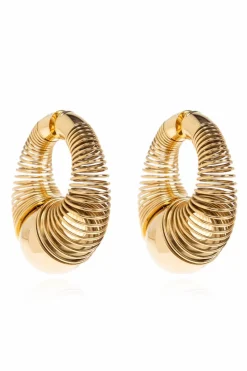 Alaïa GOLD Brass earrings