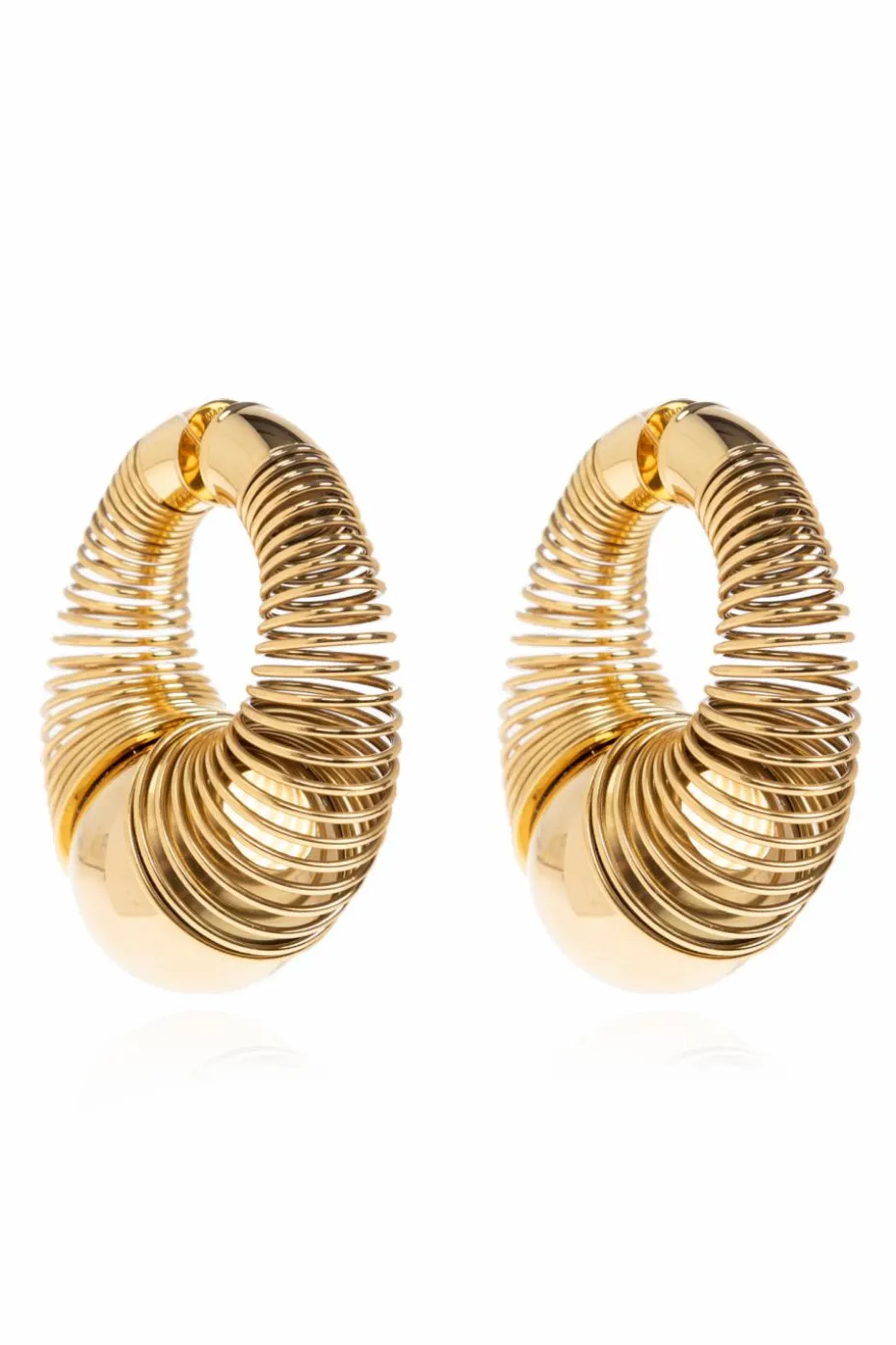 Alaïa GOLD Brass earrings