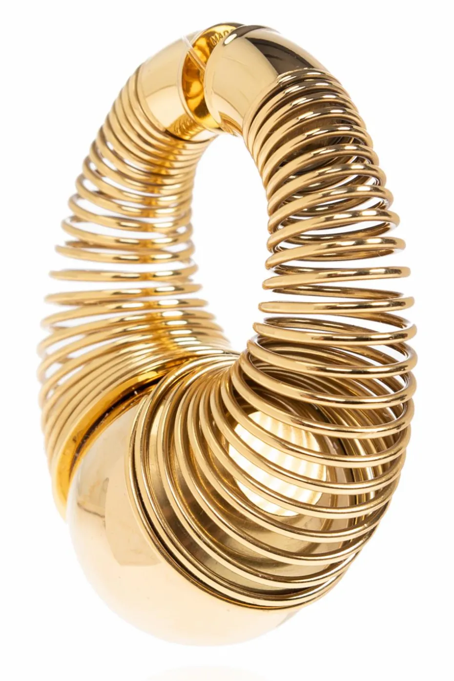 Alaïa GOLD Brass earrings
