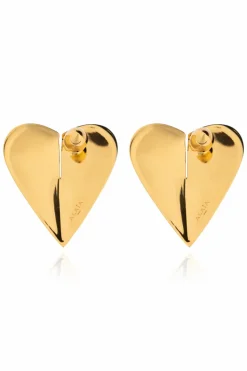 Alaïa GOLD Brass earrings