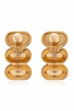 Alaïa GOLD Brass earrings
