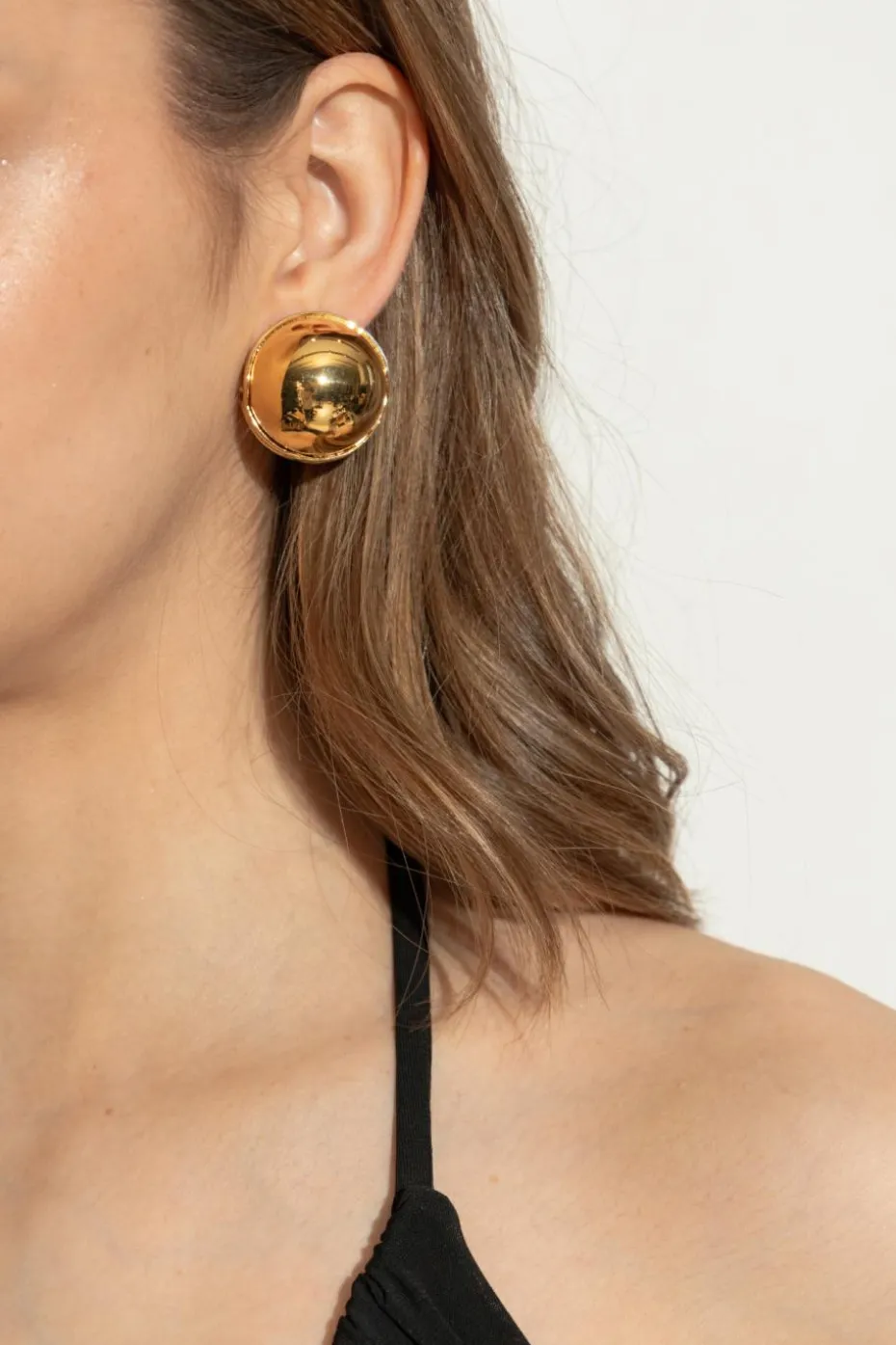Alaïa GOLD Brass earrings