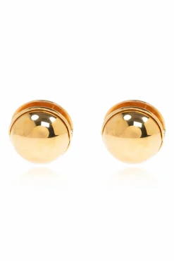 Alaïa GOLD Brass earrings