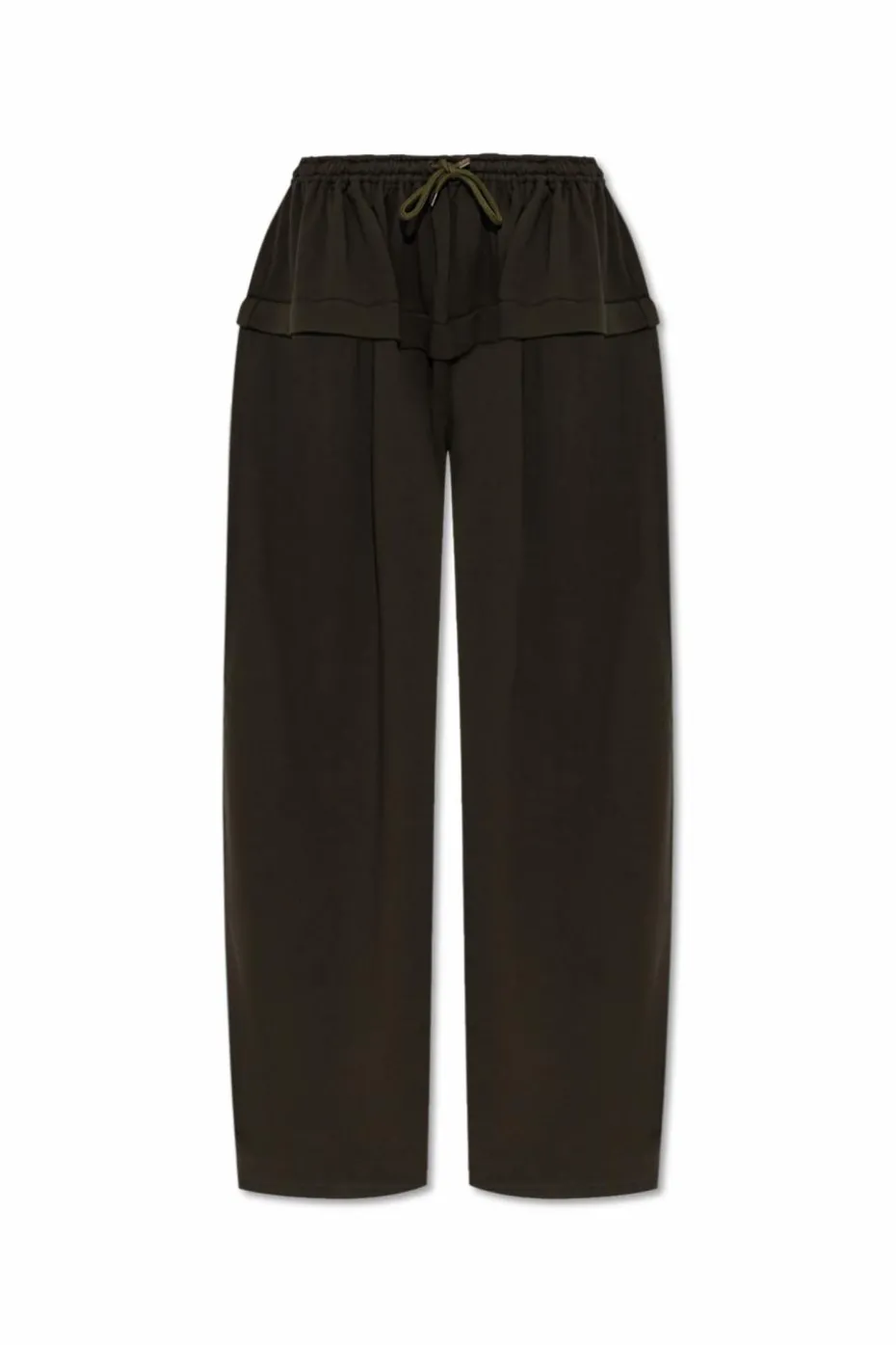 Alaïa GREEN Cotton sweatpants