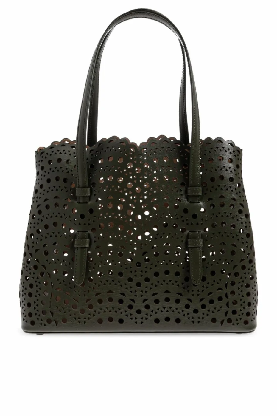 Alaïa GREEN Handbag "Mina 25"