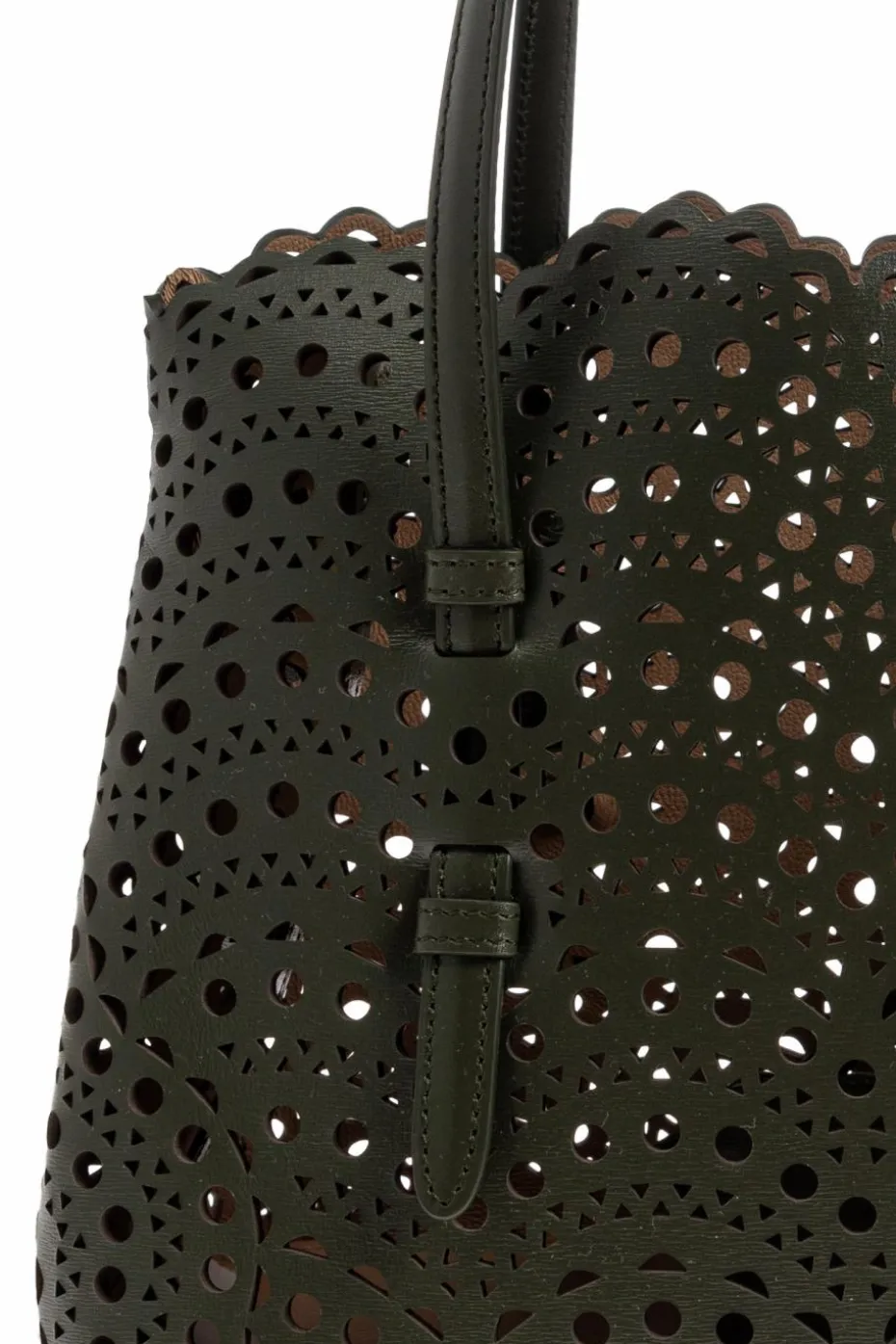 Alaïa GREEN Handbag "Mina 25"