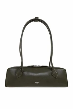 Alaïa GREEN Shoulder bag "Le Teckel Medium"