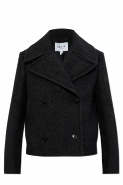 Alaïa GREY Wool jacket