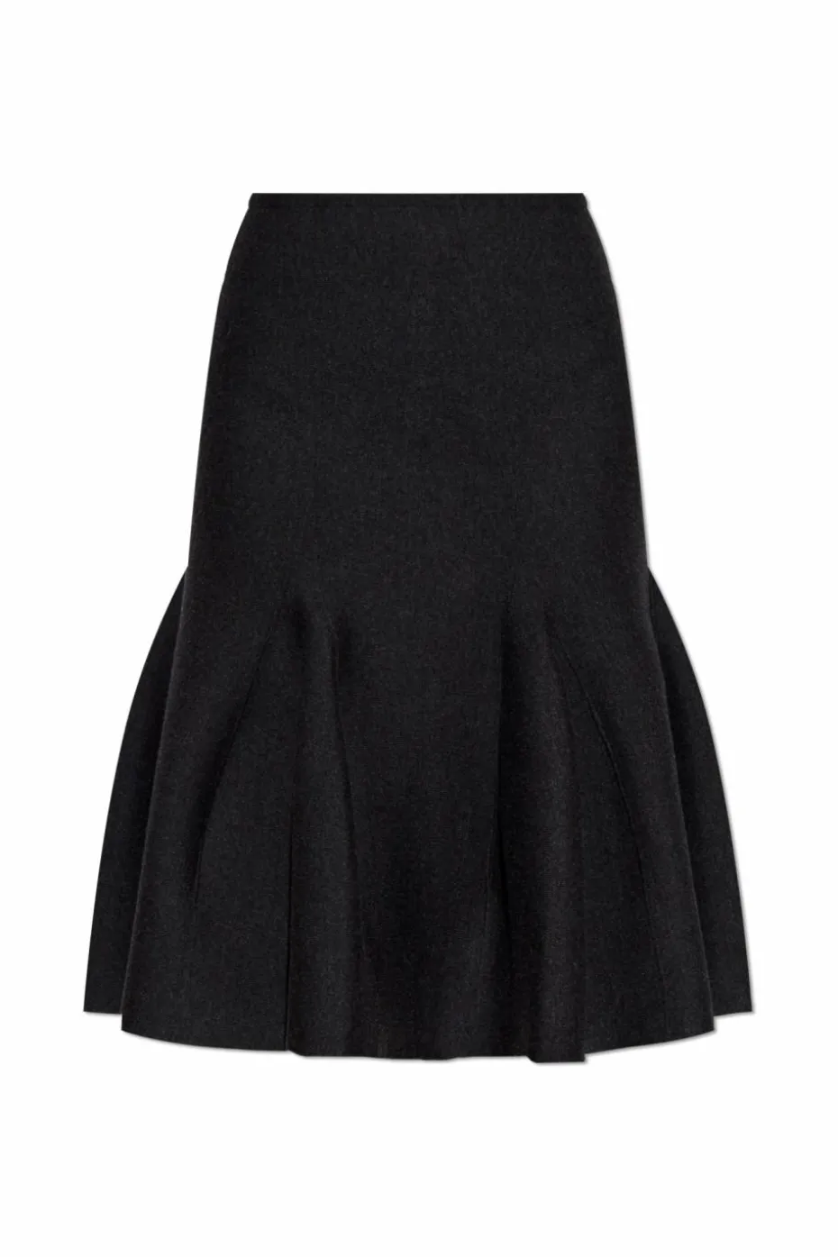 Alaïa GREY Wool Skirt