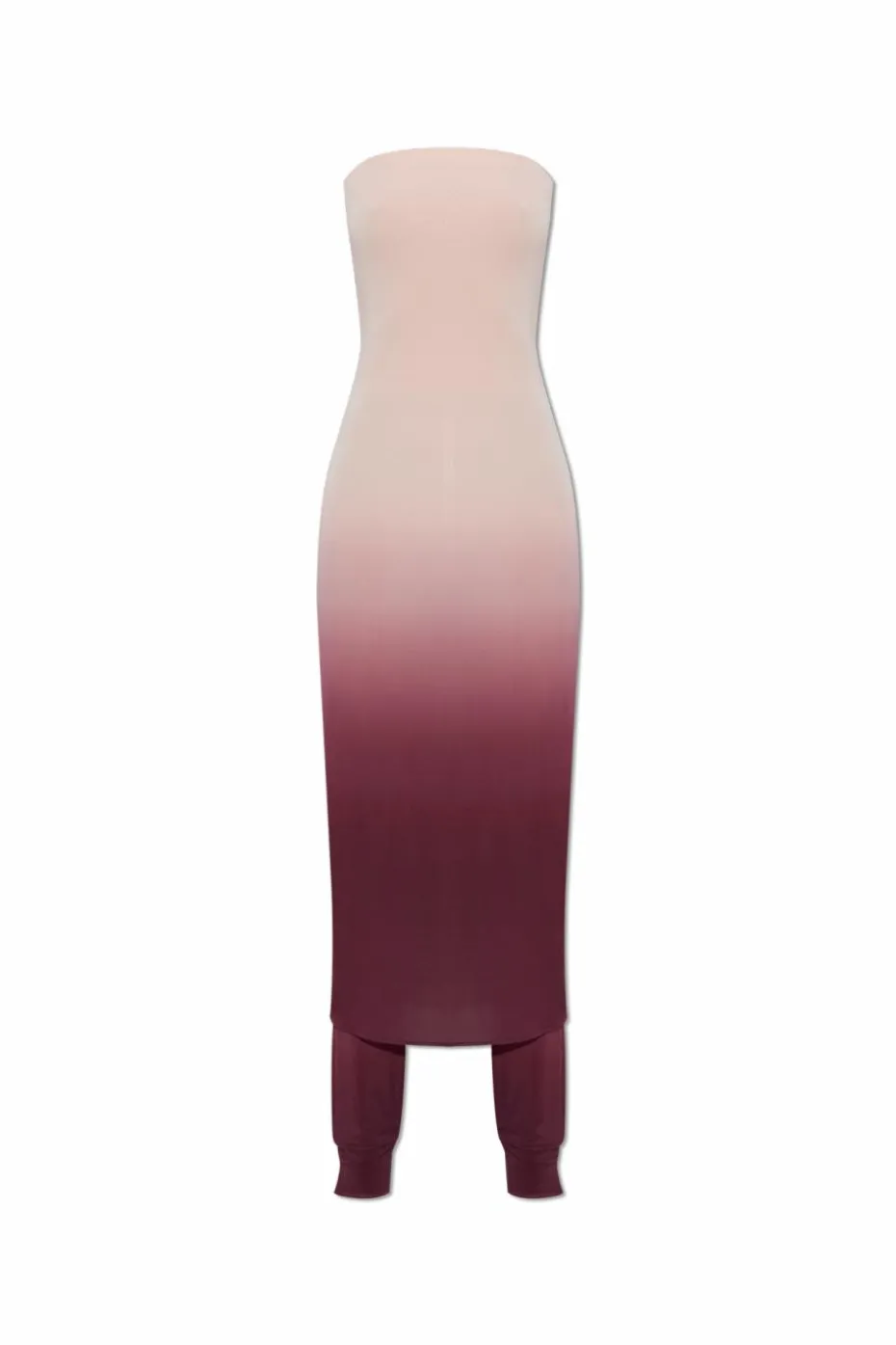 Alaïa PINK Off-shoulder jumpsuit