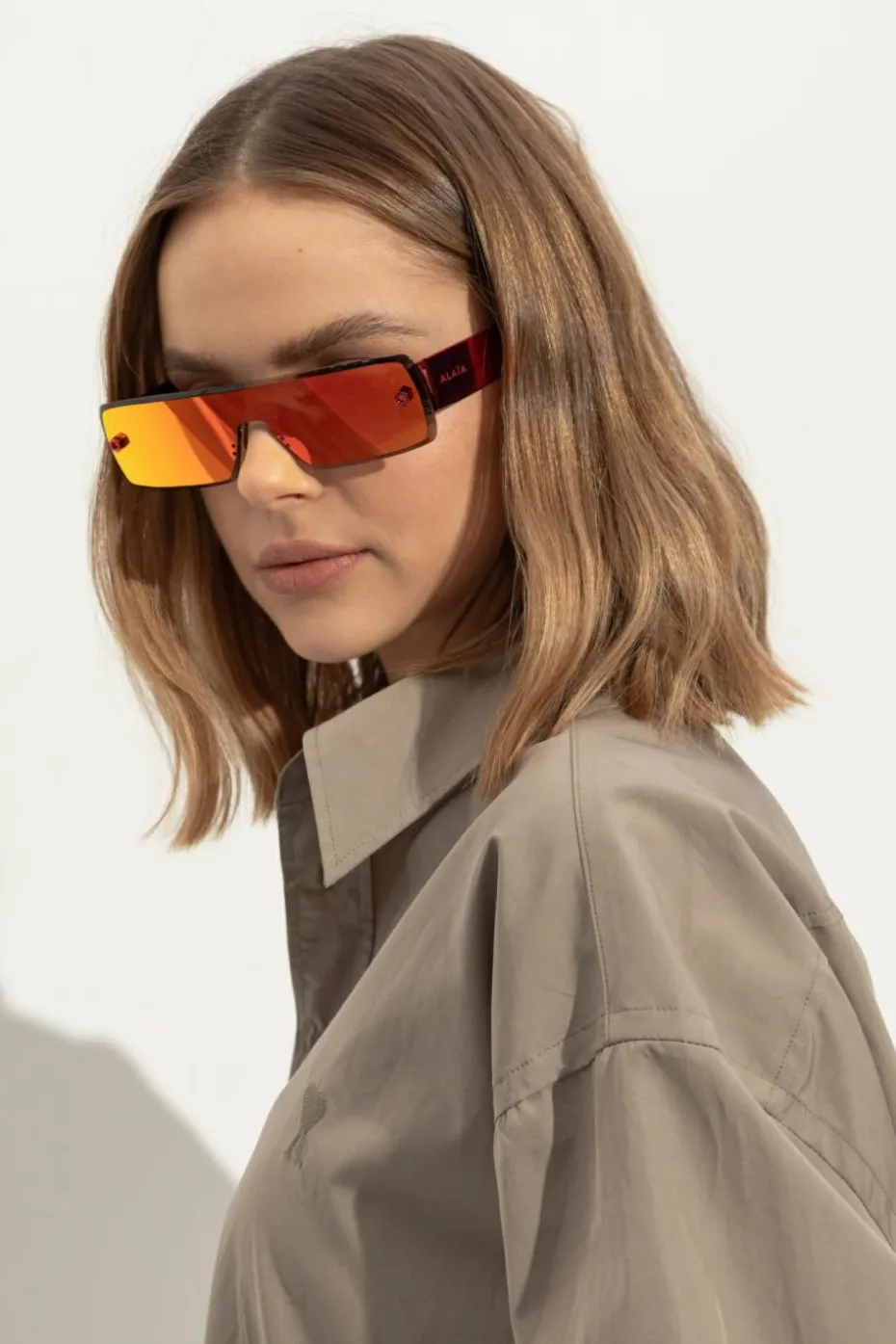 Alaïa RED Sunglasses