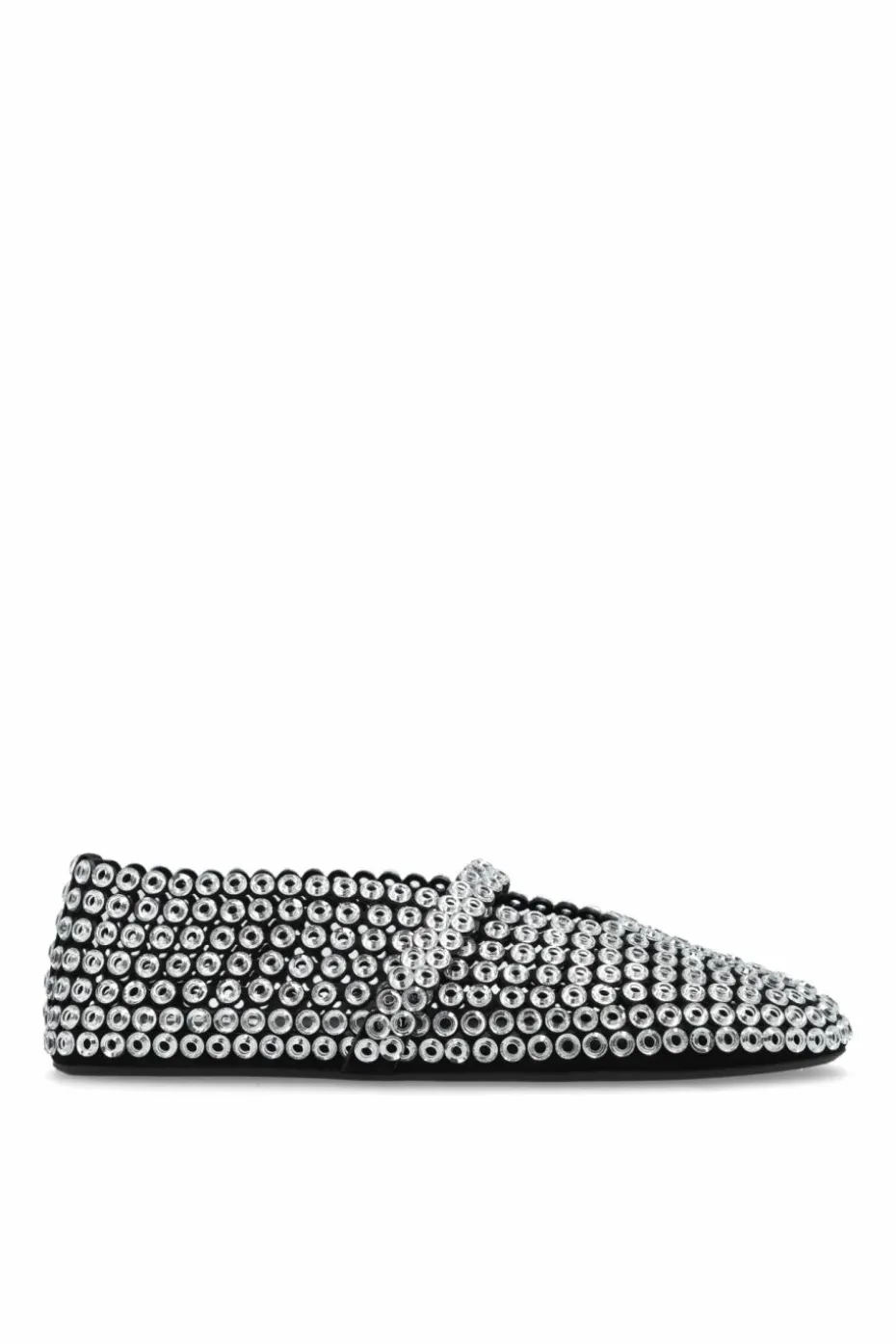 Alaïa SILVER Ballerinas Eyelet