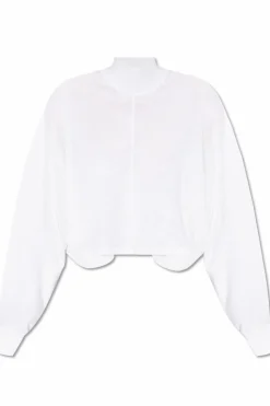 Alaïa WHITE Backless sweater