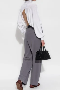Alaïa WHITE Backless sweater