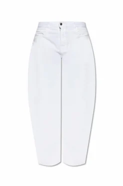 Alaïa WHITE 'Balloon' jeans