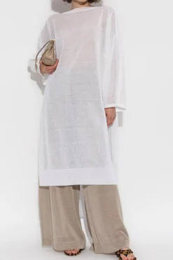 Alaïa WHITE Loose-fit dress