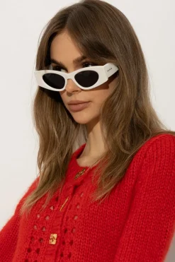 Alaïa WHITE Sunglasses